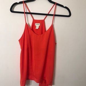 H&M conscious collection red orange camisole 4